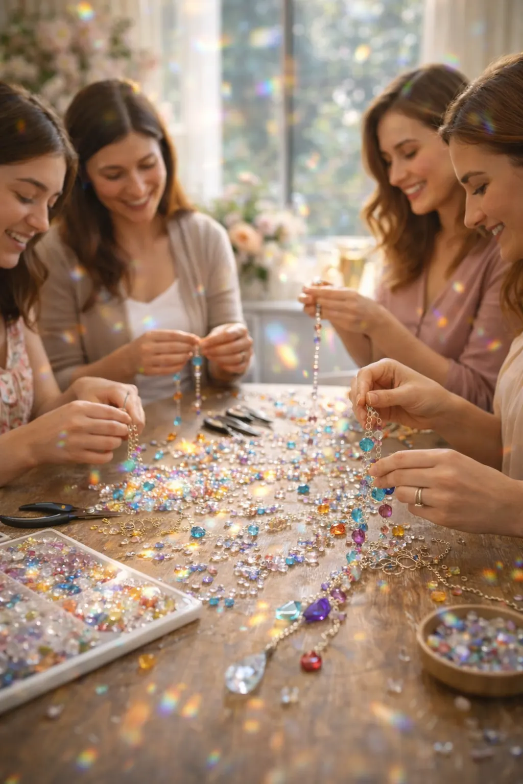 Book a handmade suncatcher party with Missy's Closet Suncatchers & Treasures